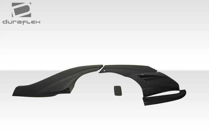 Subaru WRX VRS Duraflex 9 pcs Rear Fender Flares 116964 thumbnail 2