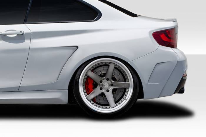 BMW 2 Series MHR Duraflex Wide Rear Fender Flares 116981