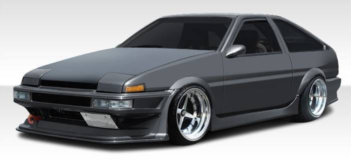 Toyota Corolla Duraflex MB-R Body Kit - 4 Piece - 108000