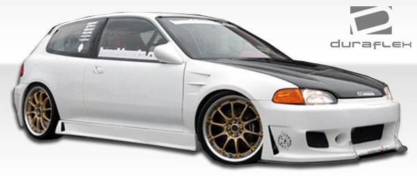 Honda Civic 2DR & 4DR Duraflex B-2 Body Kit - 4 Piece - 105614 thumbnail 3