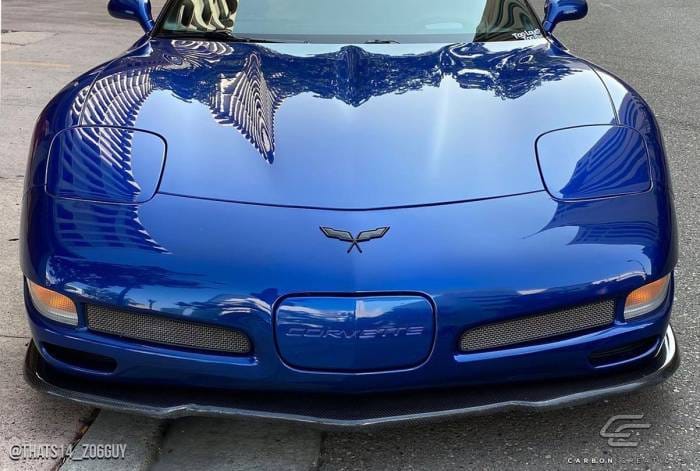 Chevrolet Corvette Carbon Creations C5R Front Under Spoiler Air Dam Lip Splitter - 1 Piece - 106146 thumbnail 2