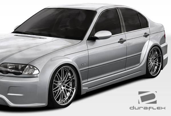 BMW 3 Series 4DR Duraflex I-Design Wide Body Body Kit - 8 Piece - 106516 thumbnail 7