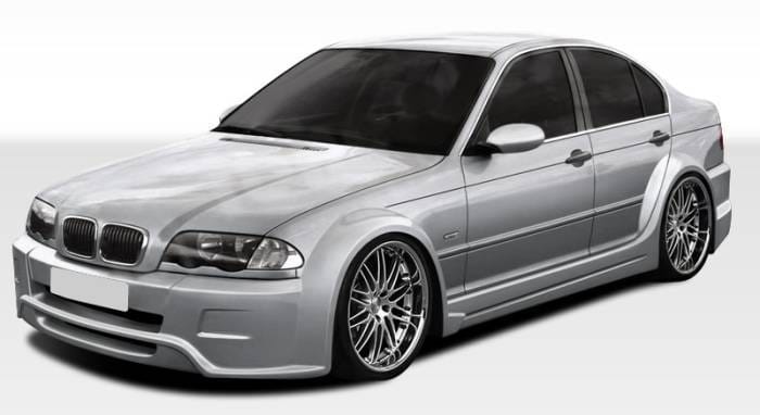 BMW 3 Series 4DR Duraflex I-Design Wide Body Body Kit - 8 Piece - 106516