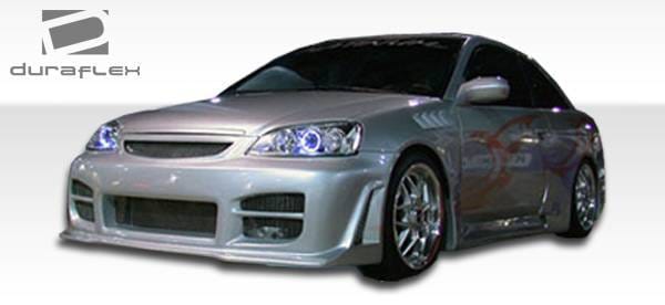 Honda Civic 2DR Duraflex R34 Side Skirts Rocker Panels - 2 Piece - 100240 thumbnail 6
