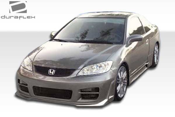 Honda Civic 2DR Duraflex R34 Side Skirts Rocker Panels - 2 Piece - 100240 thumbnail 9