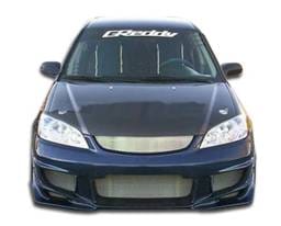 Honda Civic 2DR Duraflex Bomber Body Kit - 4 Piece - 110331