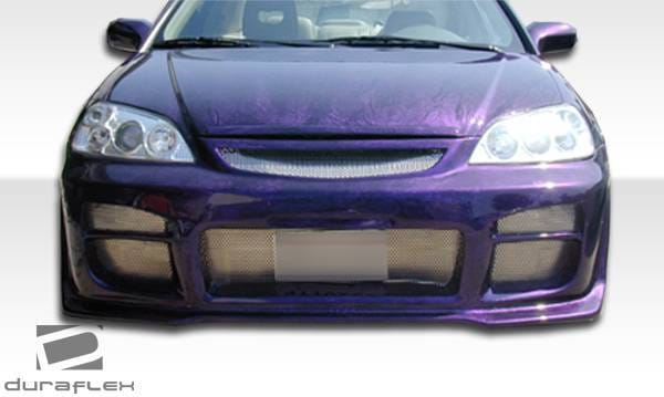 Honda Civic 2DR & 4DR Duraflex R34 Front Bumper Cover - 1 Piece - 100256 thumbnail 2