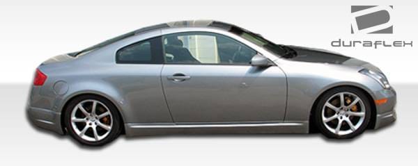 Infiniti G35 2DR Duraflex I-Spec Side Skirts Rocker Panels - 2 Piece - 100463 thumbnail 4