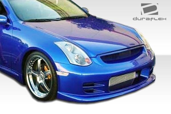 Infiniti G35 2DR Duraflex TS-1 Front Bumper Cover - 1 Piece - 100469 thumbnail 6