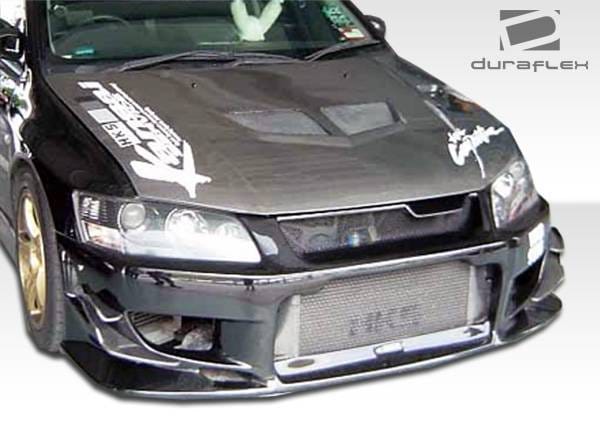 Mitsubishi Lancer Duraflex C-1 Front Bumper Cover - 1 Piece - 100484 thumbnail 6