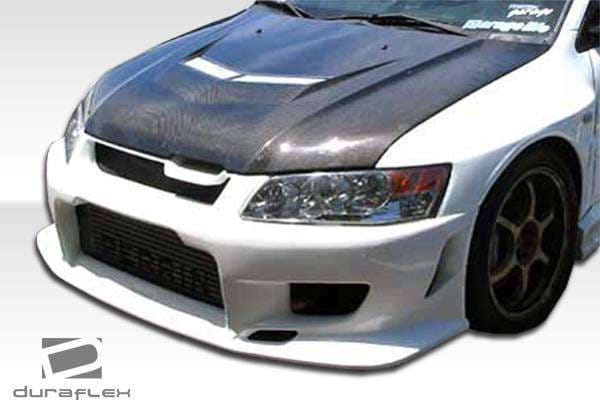 Mitsubishi Lancer Duraflex C-1 Front Bumper Cover - 1 Piece - 100484 thumbnail 7