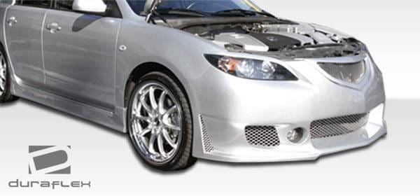 Mazda 3 4DR Duraflex B-2 Front Bumper Cover - 1 Piece - 100562 thumbnail 4