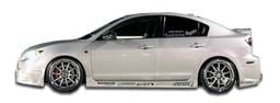 Mazda 3 Duraflex B-2 Side Skirts Rocker Panels - 2 Piece - 100564