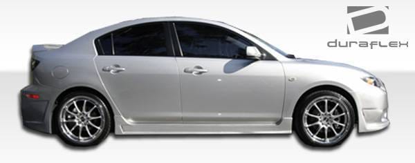 Mazda 3 Duraflex B-2 Side Skirts Rocker Panels - 2 Piece - 100564 thumbnail 2