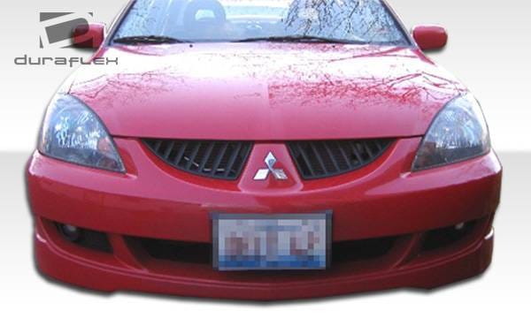 Mitsubishi Lancer Duraflex Rally Front Lip Under Spoiler Air Dam - 1 Piece - 100571 thumbnail 3