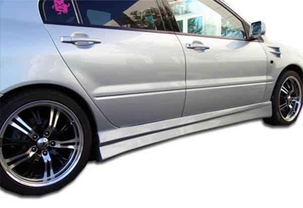 Mitsubishi Lancer Duraflex Walker Side Skirts Rocker Panels - 2 Piece - 100577