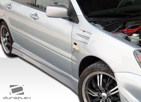 Mitsubishi Lancer Duraflex Walker Side Skirts Rocker Panels - 2 Piece - 100577 thumbnail 2