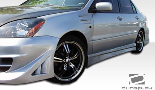 Mitsubishi Lancer Duraflex Walker Side Skirts Rocker Panels - 2 Piece - 100577 thumbnail 5