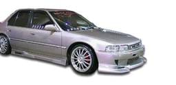 Honda Accord 4DR Duraflex Spyder Side Skirts Rocker Panels - 2 Piece - 100926