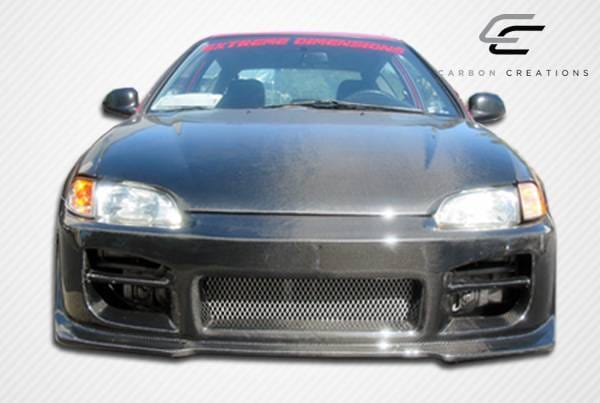 Honda Civic 2DR & 3DR Carbon Creations OEM Hood - 1 Piece - 101091 thumbnail 2