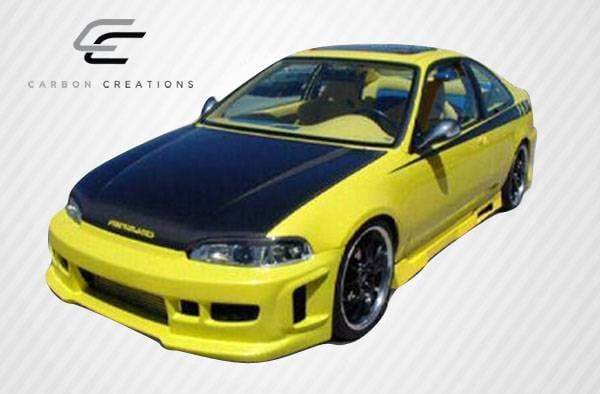 Honda Civic 2DR & 3DR Carbon Creations OEM Hood - 1 Piece - 101091 thumbnail 9