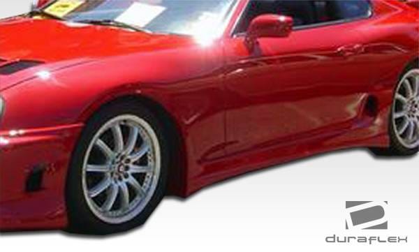 Toyota Supra Duraflex Bomber Side Skirts Rocker Panels - 2 Piece - 101329 thumbnail 6