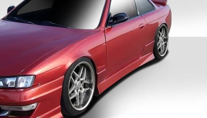 Nissan 240SX Duraflex Type U Body Kit - 4 Piece - 104627 thumbnail 2