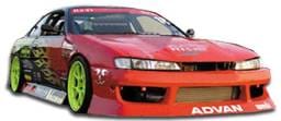 Nissan 240SX Duraflex V-Speed Body Kit - 4 Piece - 110880