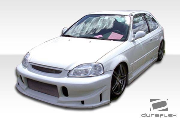 Honda Civic Duraflex Buddy Front Bumper Cover - 1 Piece - 101736 thumbnail 3