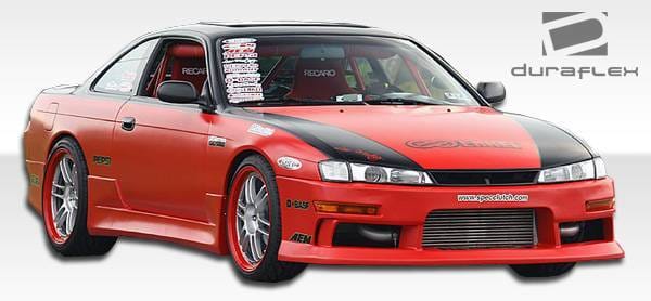 Nissan 240SX Duraflex V-Speed Side Skirts Rocker Panels - 2 Piece - 101651 thumbnail 8