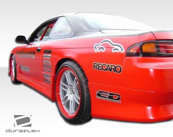 Nissan 240SX Duraflex V-Speed Side Skirts Rocker Panels - 2 Piece - 101651 thumbnail 9