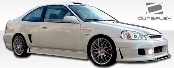 Honda Civic Duraflex B-2 Front Bumper Cover - 1 Piece - 102086 thumbnail 2