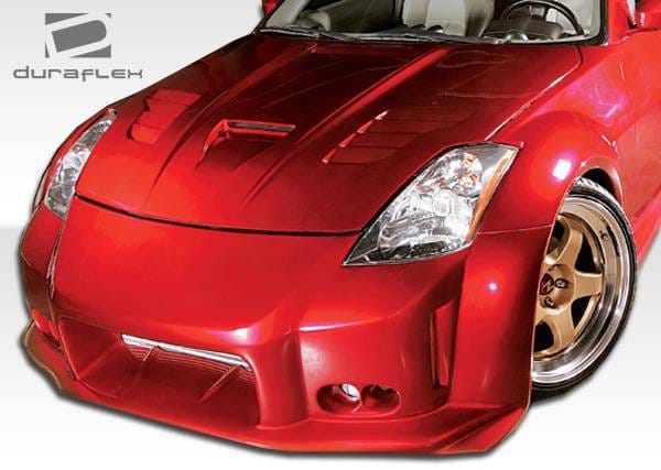 Nissan 350Z Duraflex Vader 3 Wide Body Front Fender Flares - 2 Piece - 102266 thumbnail 4