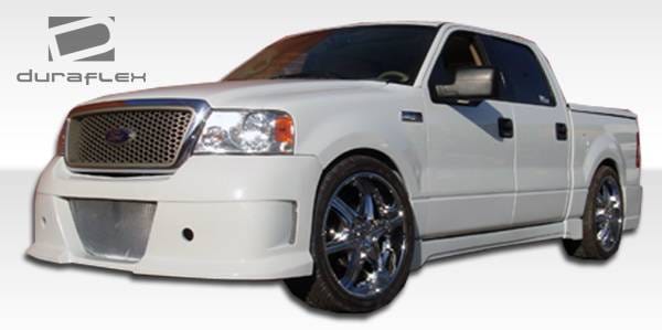 Ford F150 Duraflex Platinum Side Skirts Rocker Panels - 4 Piece - 102261 thumbnail 4