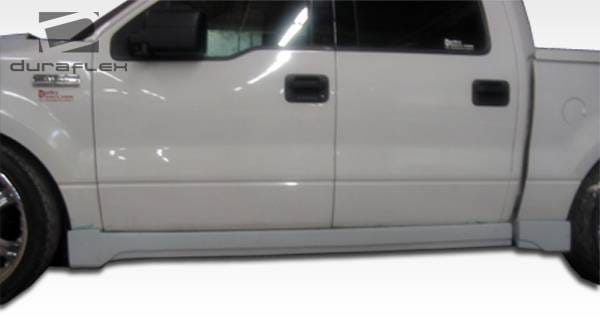 Ford F150 Duraflex Platinum Side Skirts Rocker Panels - 4 Piece - 102261 thumbnail 6