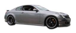 Infiniti G35 2DR Duraflex GT Competition Side Skirts Rocker Panels - 2 Piece - 102293