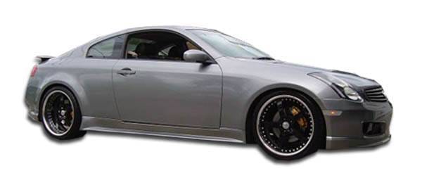 Infiniti G35 2DR Duraflex GT Competition Side Skirts Rocker Panels - 2 Piece - 102293