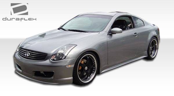 Infiniti G35 2DR Duraflex GT Competition Side Skirts Rocker Panels - 2 Piece - 102293 thumbnail 2
