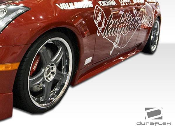Infiniti G35 2DR Duraflex GT Competition Side Skirts Rocker Panels - 2 Piece - 102293 thumbnail 6