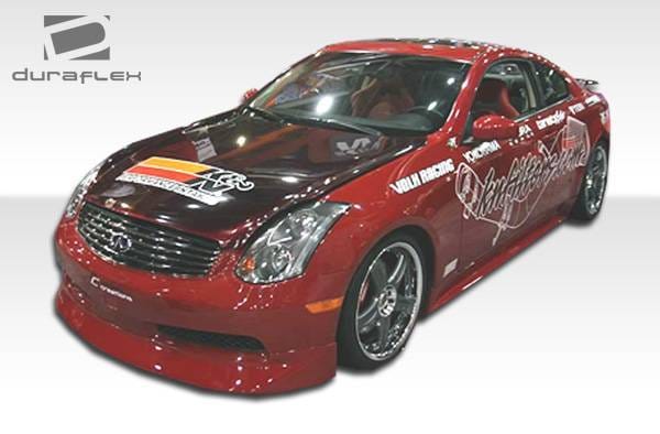 Infiniti G35 2DR Duraflex GT Competition Side Skirts Rocker Panels - 2 Piece - 102293 thumbnail 7