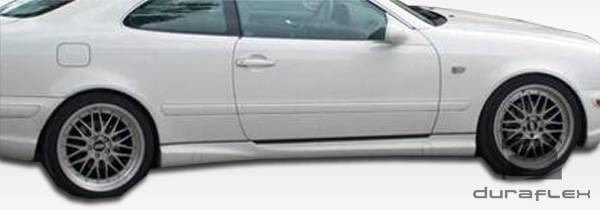 Mercedes-Benz CLK Duraflex AMG Look Side Skirts Rocker Panels - 2 Piece - 103046 thumbnail 5