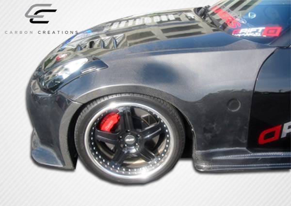 Nissan 350Z Carbon Creations OEM Fenders - 2 Piece - 102858 thumbnail 5