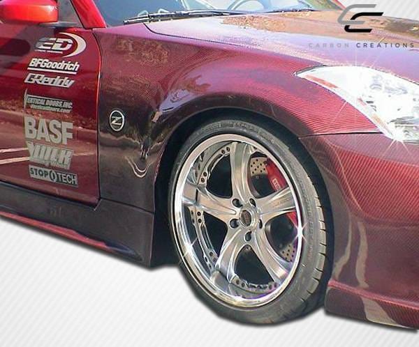 Nissan 350Z Carbon Creations OEM Fenders - 2 Piece - 102858 thumbnail 6