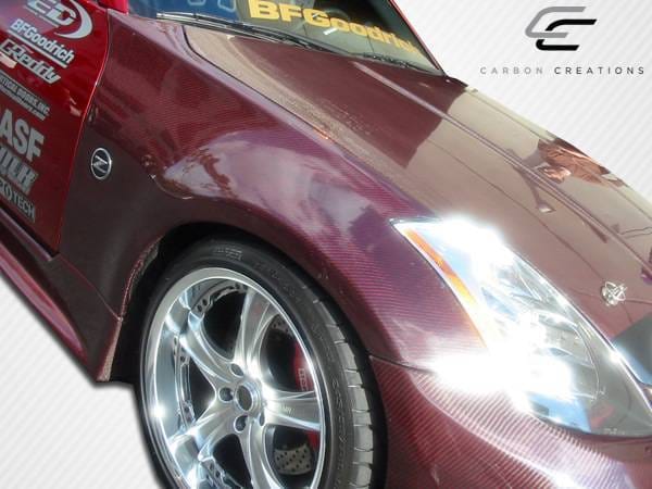 Nissan 350Z Carbon Creations OEM Fenders - 2 Piece - 102858 thumbnail 8