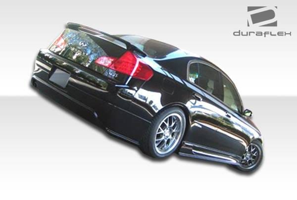 Infiniti G35 4DR Duraflex Sigma Side Skirts Rocker Panels - 2 Piece - 103302 thumbnail 4