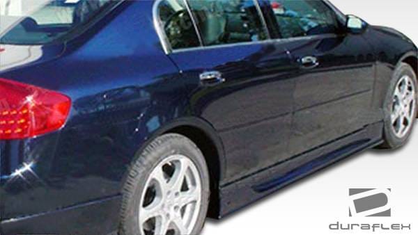 Infiniti G35 4DR Duraflex Sigma Side Skirts Rocker Panels - 2 Piece - 103302 thumbnail 6