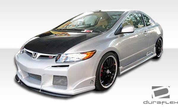 Honda Civic 2DR Duraflex Raven Body Kit - 4 Piece - 111228 thumbnail 6