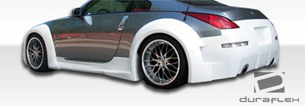 Nissan 350Z Duraflex B-2 Wide Body Rear Fender Flares - 2 Piece - 103350 thumbnail 4