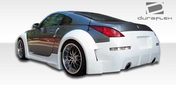 Nissan 350Z Duraflex B-2 Wide Body Rear Fender Flares - 2 Piece - 103350 thumbnail 5