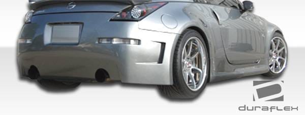 Nissan 350Z Duraflex B-2 Wide Body Side Skirts Rocker Panels - 2 Piece - 103351 thumbnail 2